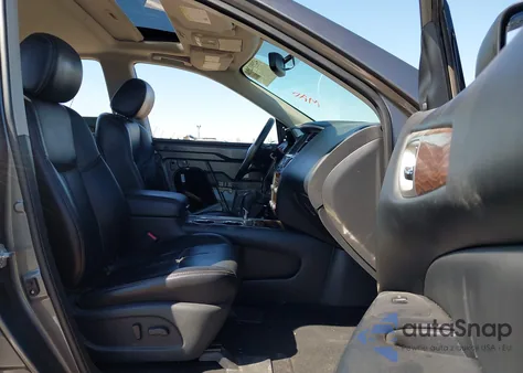 2018 Nissan Pathfinder Platinum из США, поврежденный, VIN 5N1DR2MN5JC664735